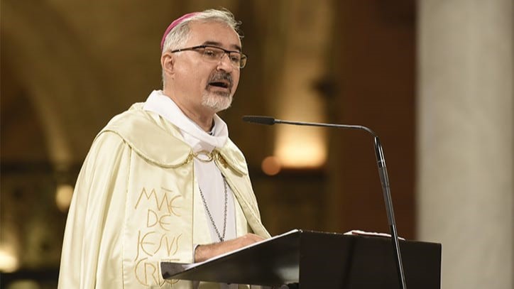 Mons. João Justino en Aparecida