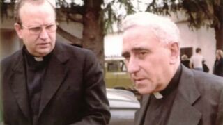 Fernando Vérgez, con Eduardo Pironio
