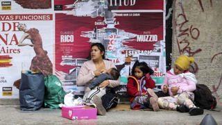 Casi la mitad de la población argentina vive en la pobreza