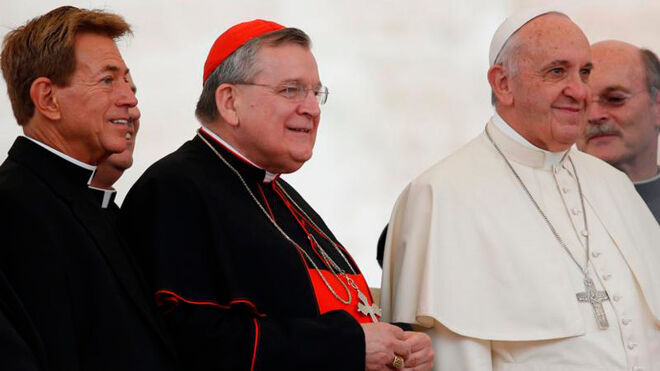 Francisco y el Cardenal Burke