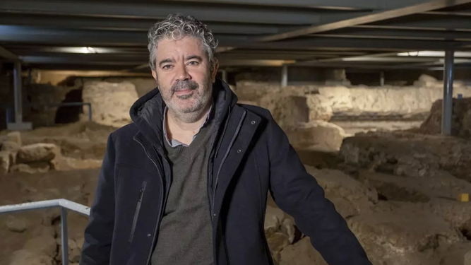 El arqueólogo Félix Palma