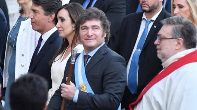 Asunción de Javier Milei