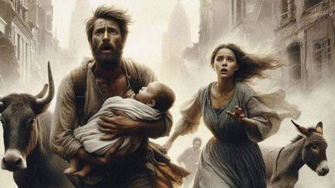 Si naciera hoy, la familia de Nazaret huiría con su hijo...