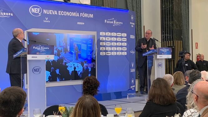 Cardenal Omella, en el Nueva Economía Fórum