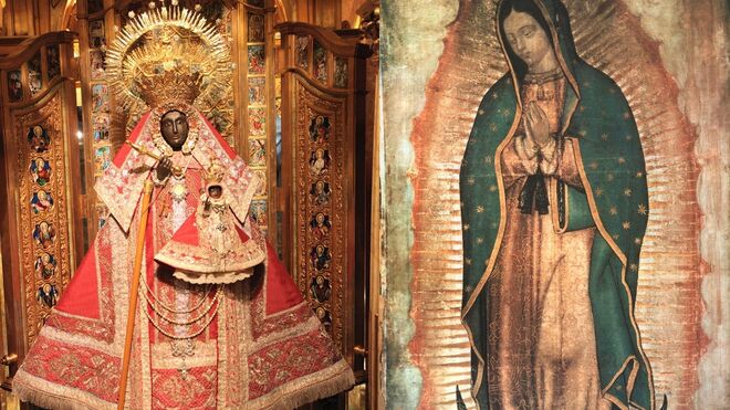 Virgen de Guadalupe, Extremadura y México