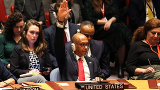 Estados Unidos alza el brazo para oponerse a la resolución propuesta por Guterres