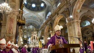 Primera homilía de Monseñor Chomalí en la Catedral Metropolitana