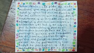 La carta de Dariana