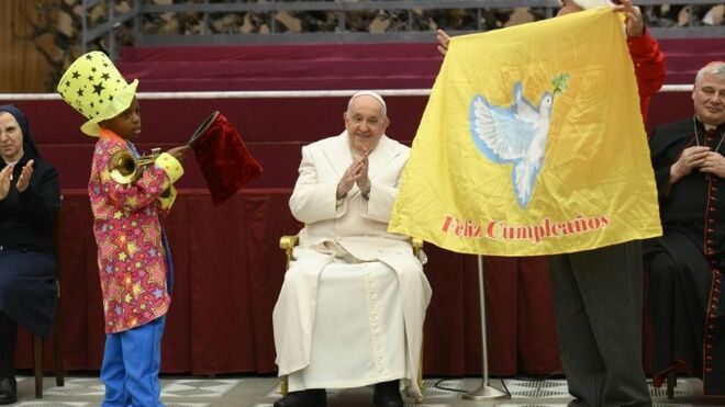 Francisco celebra su 87 cumpleaños