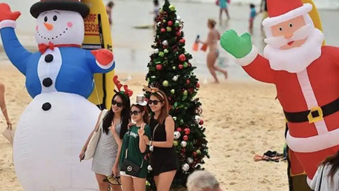 Navidad en Oceanía
