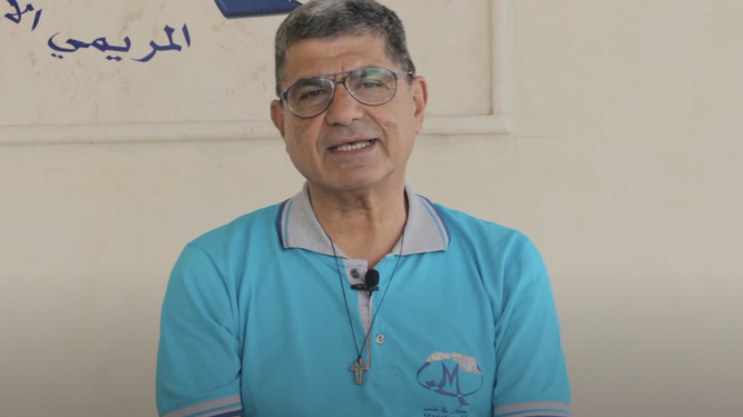 El hermano marista Georges Sabe