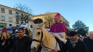 Ruiz Martorell entró, a lomos de un caballo blanco, en Sigüenza