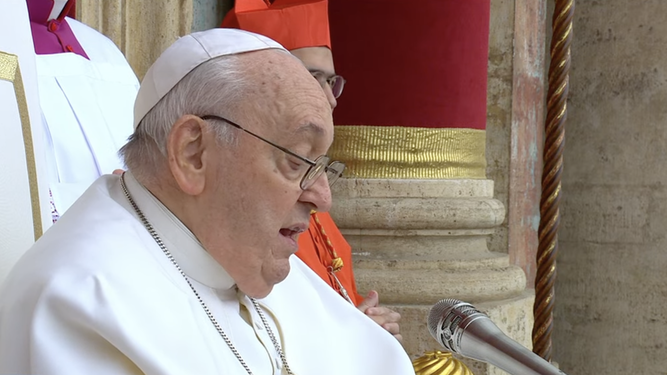 Francisco, en la bendición Urbi et Orbi