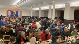 Cena de Navidad en Sant'Egidio