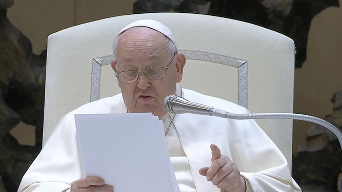 El Papa, en la audiencia de hoy