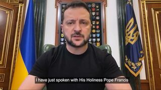 Zelenski agradece al Papa su apoyo