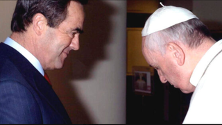 Francisco recibe en el Vaticano al expresidente del Congreso, José Bono