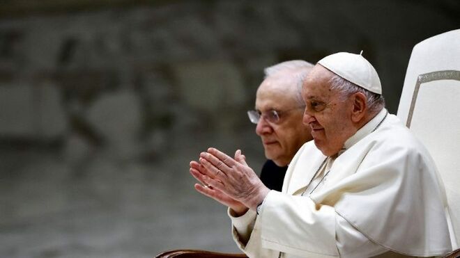 El Papa aplaude a los pueri cantores
