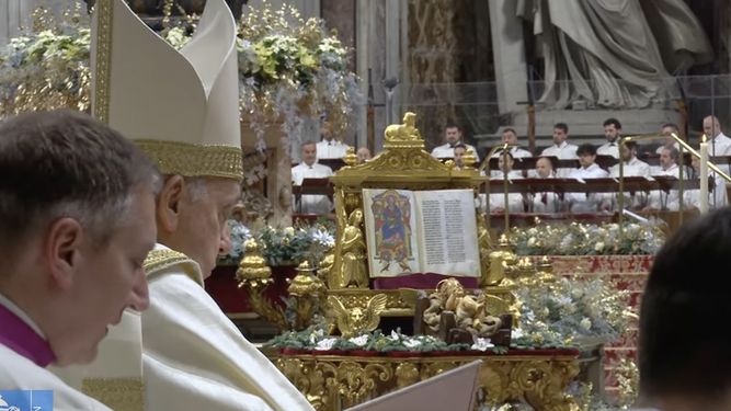 Papa, en Navidad