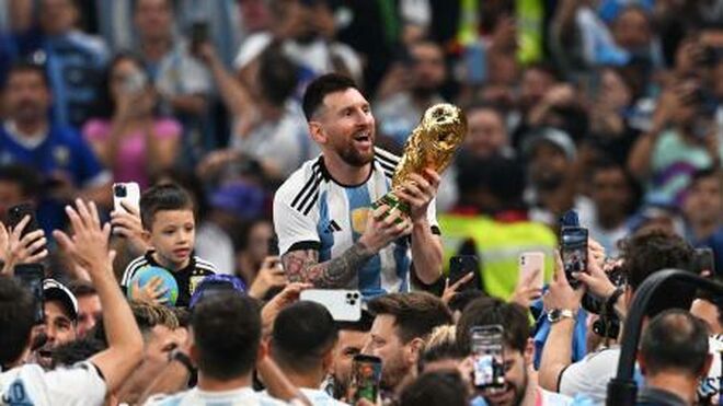 Messi en el mundial