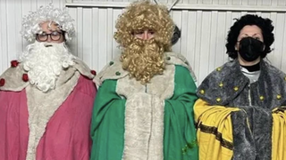 Las tres Reyes Magas