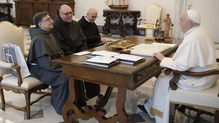 El Papa, en audiencia a la revista 'San Francisco'