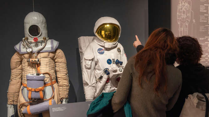 Exposición Apollo 11. La llegada del hombre a la Luna, en CaixaForum València.