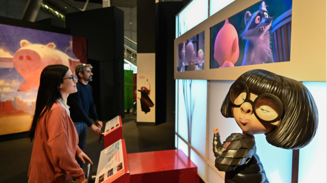 La exposición La ciencia de Pixar en el Museo de la Ciencia CosmoCaixa es la más vista del 2023 entre los centros de la Fundación ”la Caixa”.