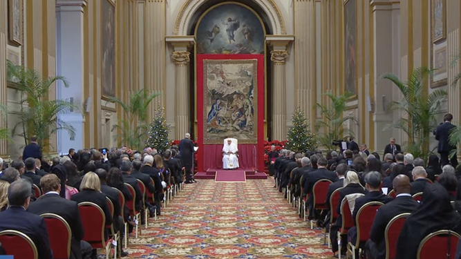 Discurso del Papa Francisco al Cuerpo Diplomático