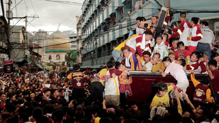 Procesión del Nazareno Negro. Manila