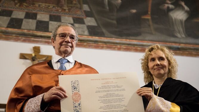 César Alierta y Mirian Cortés