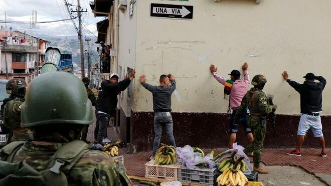 Detenciones en Ecuador