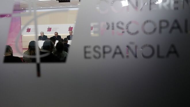 Rueda de prensa en Añastro, sede de la CEE