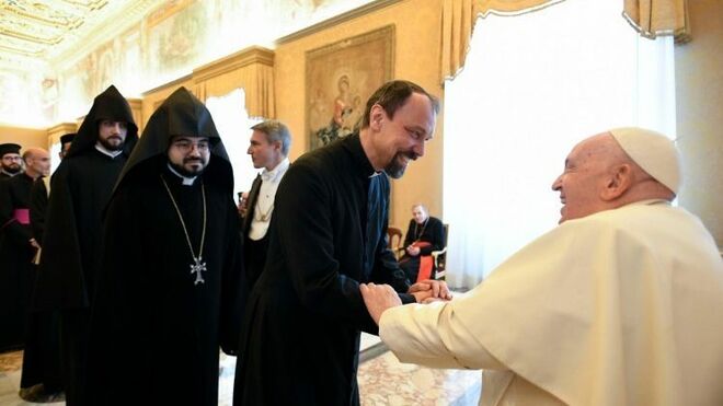 Audiencia del Papa con el Comité católico para la Colaboración Cultural