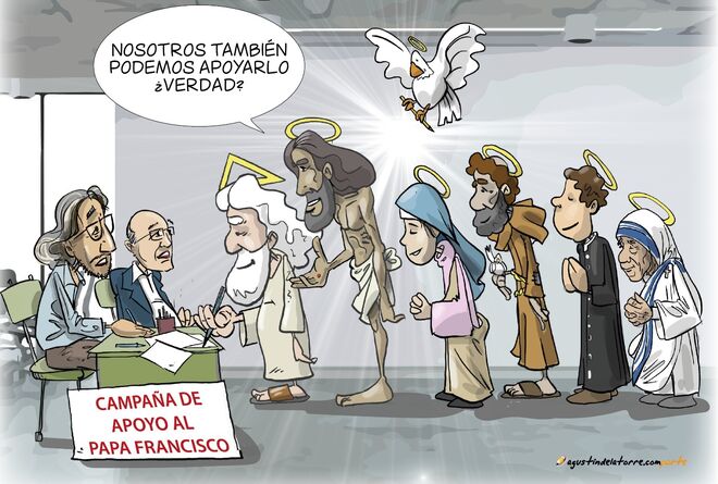 Yo también estoy con Francisco