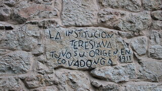 Inscripción en Covadonga