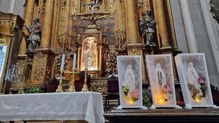 La Virgen de Fátima que peregrina gratis por las casas