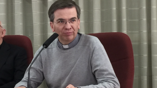 Damián Picornell, párroco de San Roque, en Almansa (Albacete)