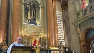 El cardenal Osoro, en San Antón
