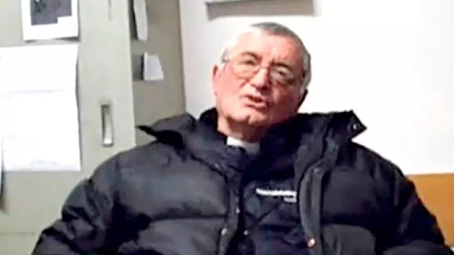 El ex capellán Franco Reverberi Boschi