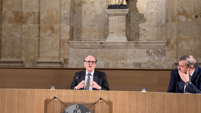 Ángel Gabilondo, en Salamanca