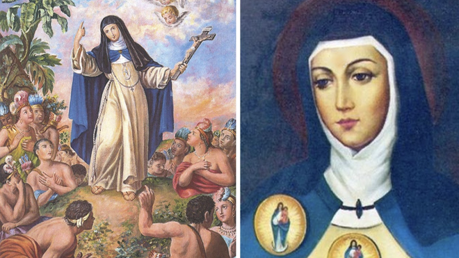 La venerable monja mística de Ágreda