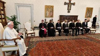 El Papa, con la Delegación Ecuménica de Finlandia