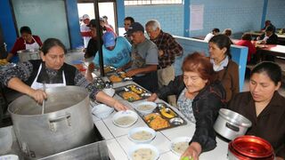 Creciente aumento de comedores populares como este en Córdova