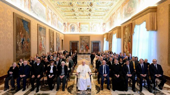 El Papa, con la Renovación Carismática Católica