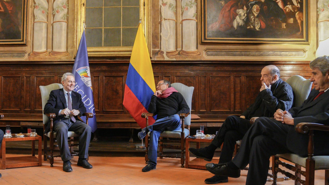Petro con San Egidio