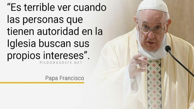 El Papa Francisco ¿tiene autoridad... y se la pueden quitar? Ay de vosotros...