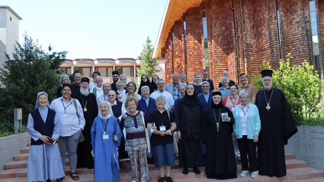Misioneras de la Unidad en un acto ecuménico