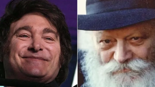 Milei y el Rabí Schneerson