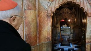 Cardenal Filoni en Tierra Santa